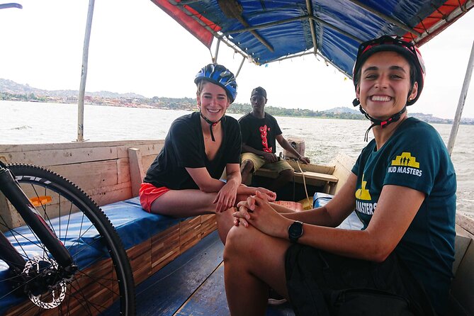 3 Hours Guided Cycling Tour Across Lake Victoria - From Ggaba to Buule by local boat