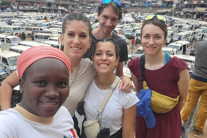 Kampala guided walking tour - The Old Taxi Park and everyday transport