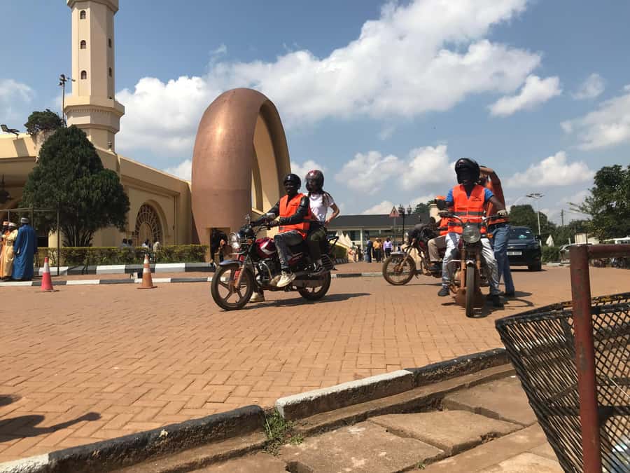 KAMPALA MOTOR BIKE TOURS (boda boda tours) - Kasubi Tombs and Buganda heritage