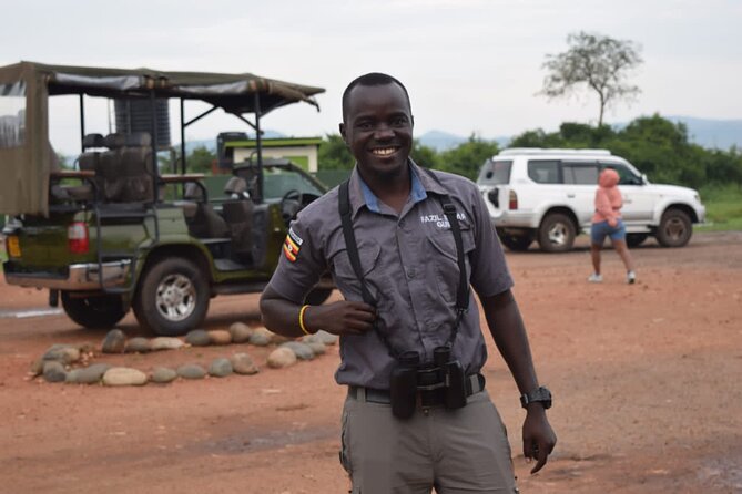 Queen Elizabeth Open Safari Jeeps for game drives. - Why an early drive works well in Queen Elizabeth National Park
