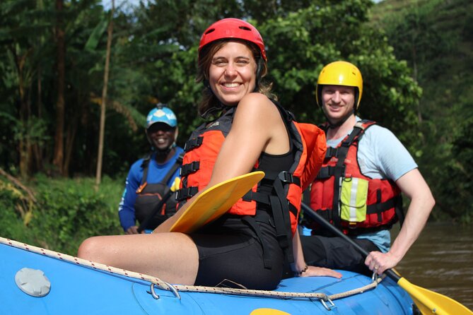 Uganda Jungle Rafting - The rapids are the main event